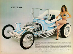 Ed "Big Daddy" Roth" "OUTLAW" ORIGINAL Magazine 8x11 Picture! #(1)