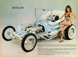 Ed "Big Daddy" Roth" "OUTLAW" ORIGINAL Magazine 8x11 Picture! #(1) - Picture 1 of 2