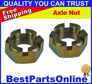 CV Axle Nut M24x1.5 Castle NUT-20 for SUBARU Brat 82-87 (2-Pack) - Picture 1 of 6