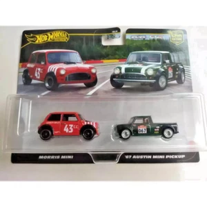 2024 Hot Wheels Car Culture Twin 2 Packs # Morris Mini 67 Austin Mini Pickup - Picture 1 of 2