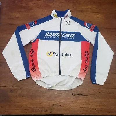 Primal Mens Medium Cycling Jacket Windbreaker Bicycle Trip Long Sleeve LS M - Image 1 of 4