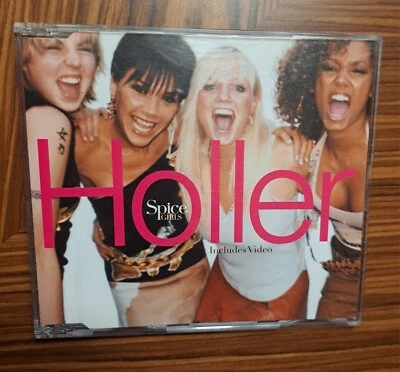Spice Girls Holler CD Single 4 Track Includes Video Australian Pressing 2000 - Image 1 of 4