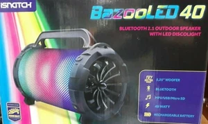 CASSA ALTOPARLANTE BLUETOOTH 2.1 LUCE LED 40W 5,25" WOOFER MP3 INTEGRATO - Foto 1 di 2