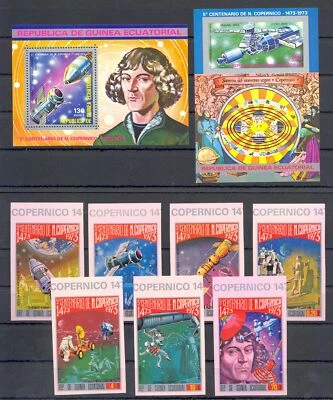 GUINEA ECUATORIAL 6 ORO BL. + 7 ESPACIO SAN ORO  Foto 1 de 3
