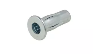 M5 M6 M8 Metric Flange PlusNut Nutsert Rivnut Rivet Plus Nut Clear Zinc Plated - Bild 1 von 4