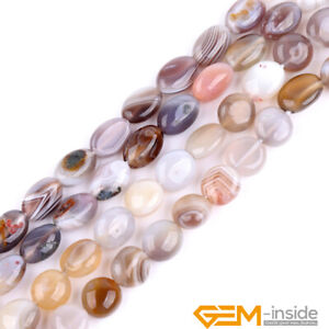 Natural Freeform Botswana Agate Stone Nugget Loose Beads For Jewelry Making 15"