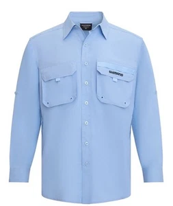 SHIMANO vented fishing outdoors SHIRT - Picture 1 of 9