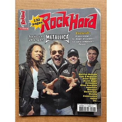 METALLICA ROCK HARD MAGAZINE MAY/JUNE 2003 - METALLICA COVER WITH MORE INSIDE in - Image 1 of 2