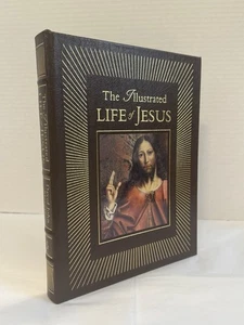 EASTON PRESS - THE ILLUSTRATED LIFE OF JESUS David Meyers LEATHER, VGOOD Christ - Picture 1 of 8
