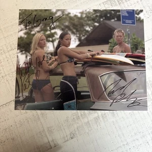 Autograph Dual BLUE CRUSH HAWAII SURF KATE BOSWORTH MICHELLE RODRIGUEZ PHOTO - Picture 1 of 5