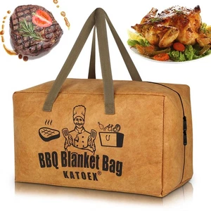 Coperta BBQ per Riposo Carne, Coperta Riposo Brisket Isolata per Fumare,... - Foto 1 di 9