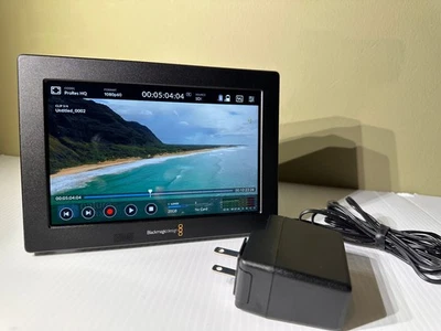 Grabadora/monitor Blackmagic Design Video Assist 3G-SDI/HDMI 7" Foto 1 de 4