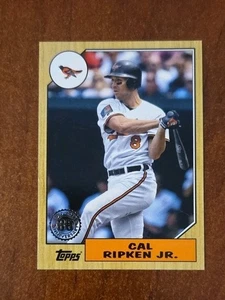 2022 Topps #T87-74 Cal Ripken Jr. 1987 Topps Baseball 35th Anniversary - Picture 1 of 1
