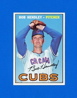 1967 Topps Baseball # 256 Bob Hendley  NM to NM-MT *PrestigeBC.eStore* - Image 1 of 2