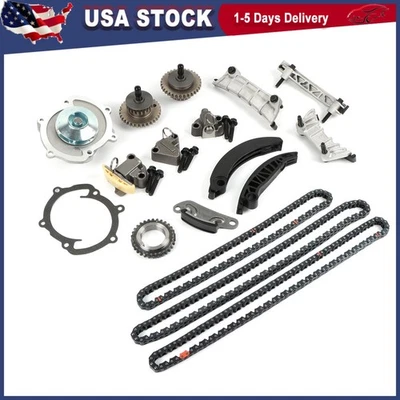 Timing Chain Kit Water Pump For Car 07-11 Cadillac STS 2011-2015 GMC Acadia 3.6L - Image 1 of 4