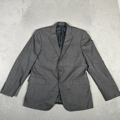 Brooks Brothers Blazer Mens 42S Gray 1818 Regent Vitale Wool Jacket 2 Button — 第 1/4 张图片