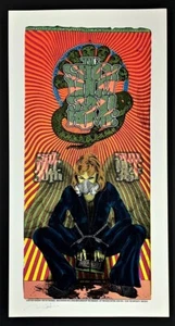 Stockholm Syndrome POSTER Firehouse Silkscreen Signed Ron Donovan San Francisco - Bild 1 von 2
