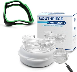 Slfmde anti Snoring Device Mouthpiece, Reusable Adjustable Silicone Mouth Gua... - Picture 1 of 12