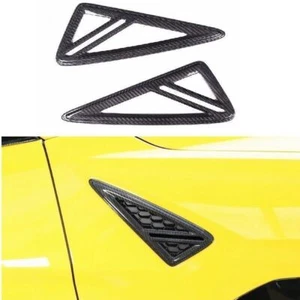 Real Dry Carbon Fiber Side Fender Cover Trim Fit for LAMBORGHINI URUS 2018-2023 - Picture 1 of 7