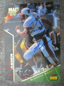Jamie Asher #4 Signature Rookies American Football Trading Card (L1T) - Picture 1 of 2