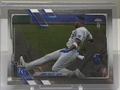 2021 Topps Chrome Ben Baller Edition #210 Jorge Soler Kansas City - Image 1 of 2