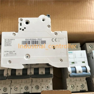 1 Stück Neu Siemens 5SY5206-7CC Miniatur Schutzschalter 6A 440V Expressversand - Bild 1 von 5