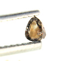 0.07Cts Natural Real Pear Champagne Diamond 3.22X2.66X0.93 Mm