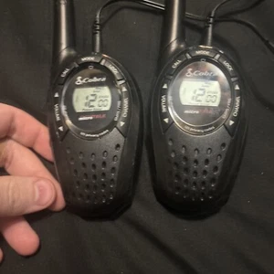Cobra CTX90 Micro Talk Walkie-Talkie Pair w/ Power Cables [Tested] - Picture 1 of 3