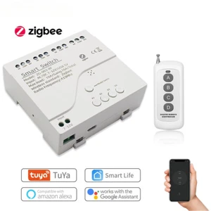 Zigbee Relay 4CH Smart Home Switch Module APP Remote Control Wireless Radio RF - Picture 1 of 28