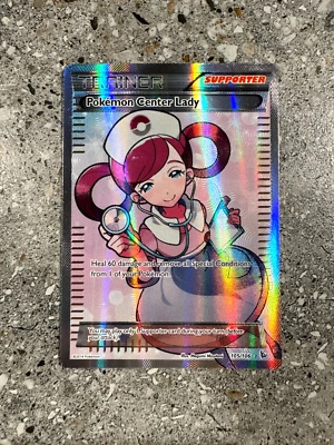 Pokemon TCG Cards Pokemon Center Lady 105/106 Flashfire Full Art Ultra Rare NM - Image 1 of 4