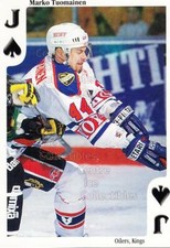 1999-00 Finnish Cardset Aces High Playing Card #36 Marko Tuomainen