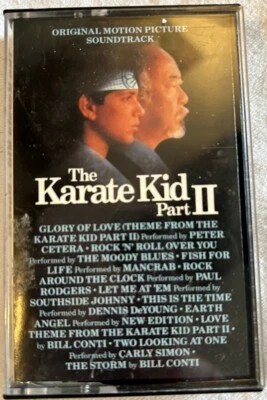 The Karate Kid Part 2 Cassette Tape Untested - Image 1 of 3
