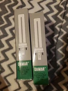 Damar 05539A F9DTT/827 9 Watt Compact Fluorescent Light Bulb 2700K G23-2... - Picture 1 of 4