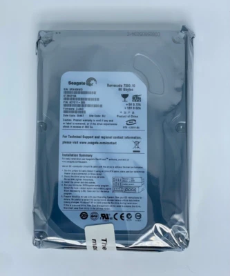 BRAND NEW SEAGATE BARRACUDA 80GB ST380215A 7200 RPM Hard Disk Drive - Image 1 of 2