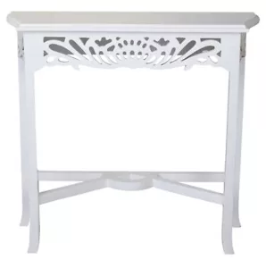 Art Nouveau Console Table Side Table Shabby Chic Wall Mahogany - Picture 1 of 5