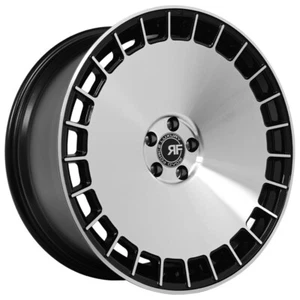 20” RF30 MACHINED BLACK CONCAVE WHEELS FOR BMW G20 320 330 M340i I4 20x8.5 & 10 - Picture 1 of 3