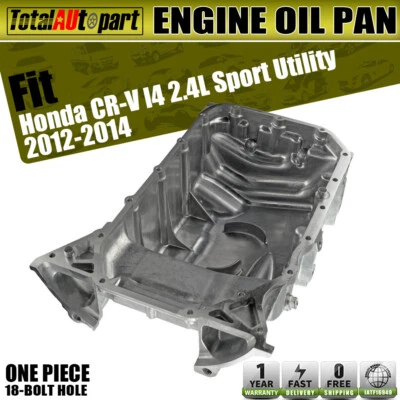 Nuevo cárter de aceite de motor para Honda CR-V 2012-2014 aluminio 264-455 11200R5A000 Foto 1 de 4