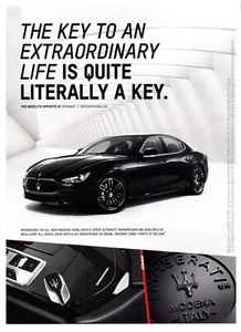 MASERATI CAR magazine promo ad #05 "NOT A CAR" 2013 - Picture 1 of 2