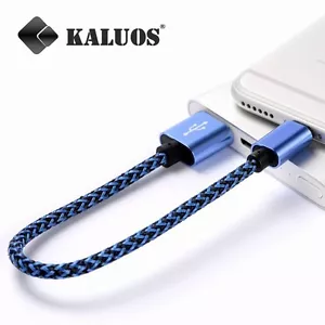 Kurz USB Kabel für IPHONE 6 Plus 6S 7 8 X XS 5S IPAD Daten Ladegerät Original - Bild 1 von 1