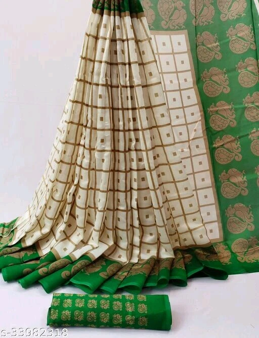 Último Saris Superior Estampado Seda Arte Elegante de Moda con Blusa Envío Gratis Foto 1 de 1