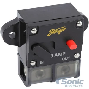 Stinger SGP901351 135 Amp Circuit Breaker w/ Push Button Reset/Kill Switch - Picture 1 of 3