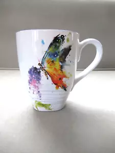 Dean Crouser  Demdaco Kaleidoscope Butterfly Stoneware Mug 16 oz - Picture 1 of 4