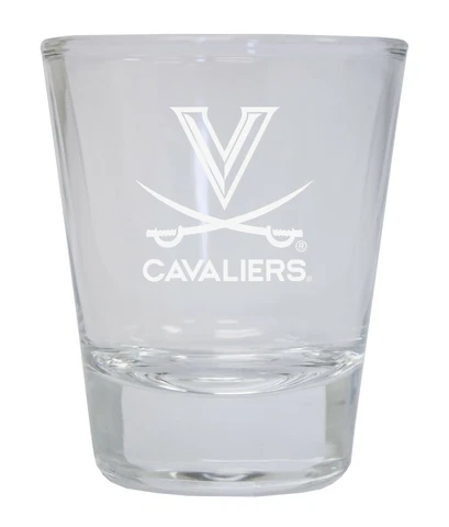 Virginia Cavaliers Etched Logo Round Shot Glass Set Cover