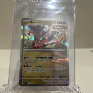 Pokemon TCG Koraidon 119/162 Temporal Forces Deck Exclusive Non-Holo Rare - Picture 1 of 2