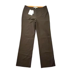 Pantalones rectos de tiro bajo Siedres talla 38 Italia 6-8 US Elza marrón precio de venta sugerido por el fabricante $324 Nuevo con etiquetas - Imagen 1 de 11