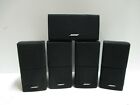 Bose Acoustimass Double Cube Speakers, Set of 5 Black work great
