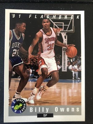 1992 经典选秀篮球比利·欧文斯卡 #97 — 第 1/2 张图片