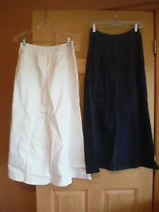Jessica London Stretch Denim Jegging Skirts,14,16 18, Blue/White, NEW!!! - Picture 1 of 16