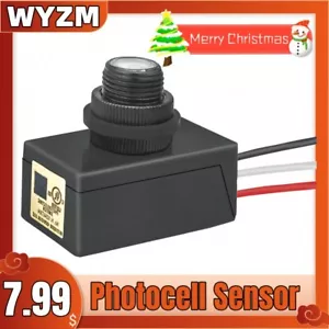 Dusk to Dawn Outdoor Post Eye Electric Resistor Photocell Light Control Sensor - Picture 1 of 17