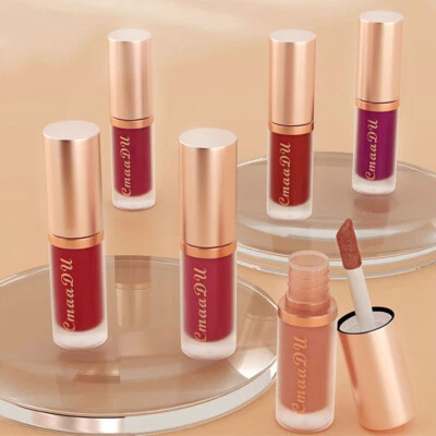 Womens Liquid Lipstick Matte Velvet Lip Makeup Waterproof Lip Gloss Beauty ☀ - Image 1 of 4